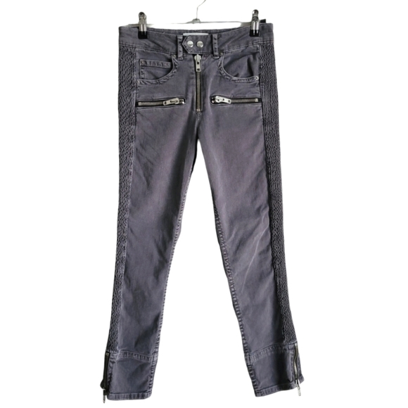 ISABEL Marant Etoile Moto Jeans Pelona Biker Pants - Picture 7 of 15